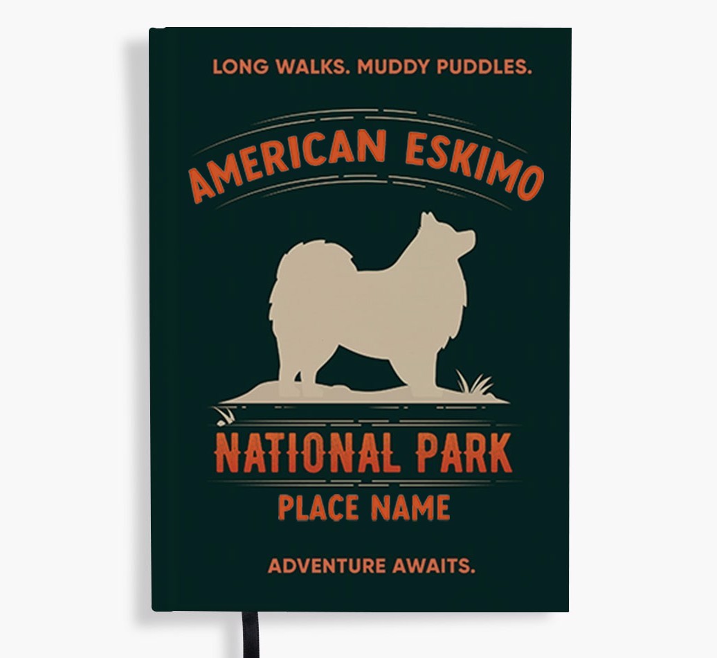 National Park: Personalised {breedFullName} Notebook