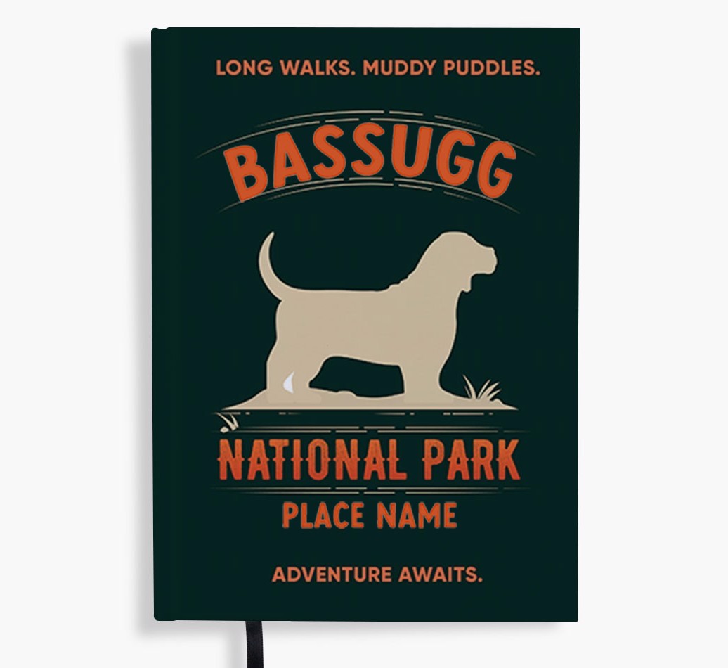 National Park: Personalised {breedFullName} Notebook