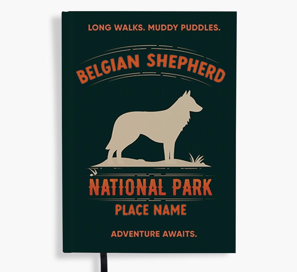National Park: Personalised {breedFullName} Notebook