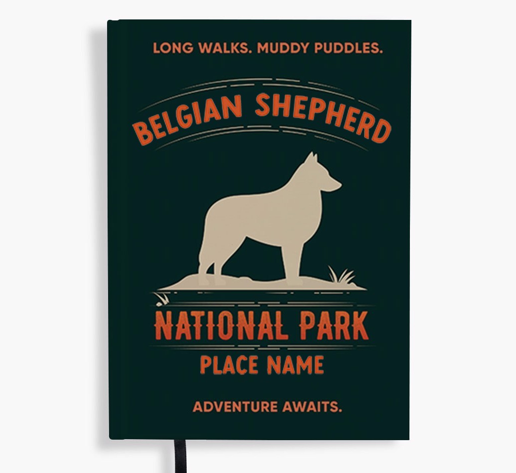 National Park: Personalised {breedFullName} Notebook