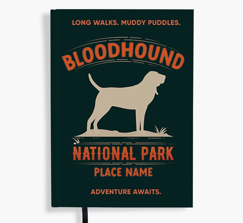 National Park: Personalised {breedFullName} Notebook