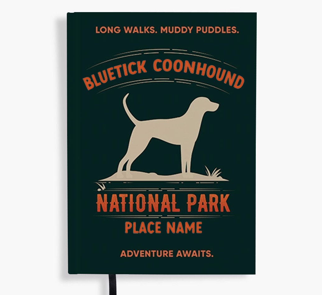 National Park: Personalised {breedFullName} Notebook