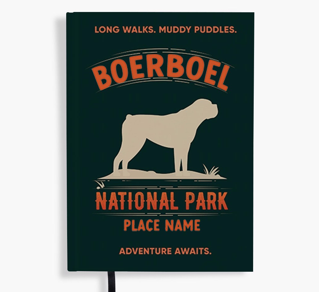 National Park: Personalized {breedFullName} Notebook