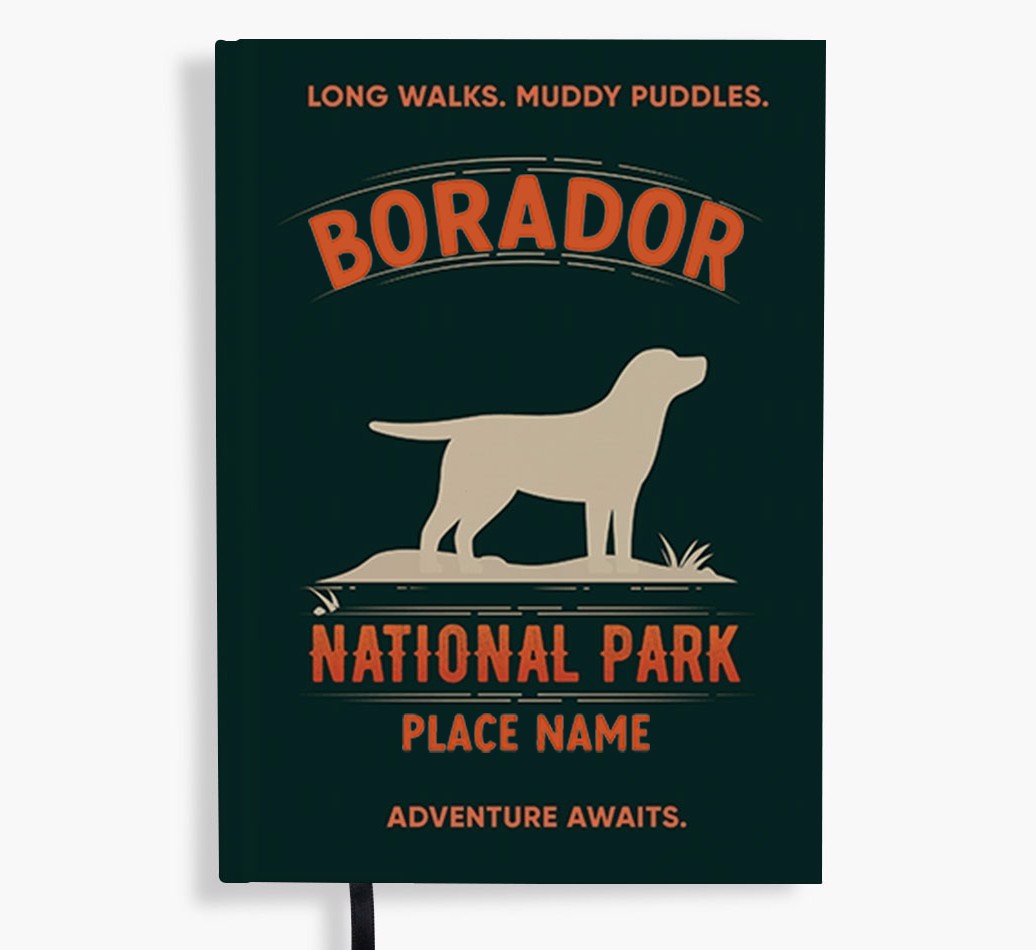 National Park: Personalised {breedFullName} Notebook