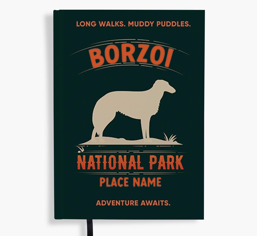 National Park: Personalized {breedFullName} Notebook