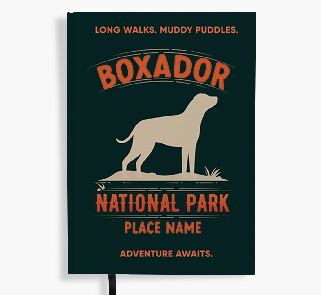 National Park: Personalised {breedFullName} Notebook