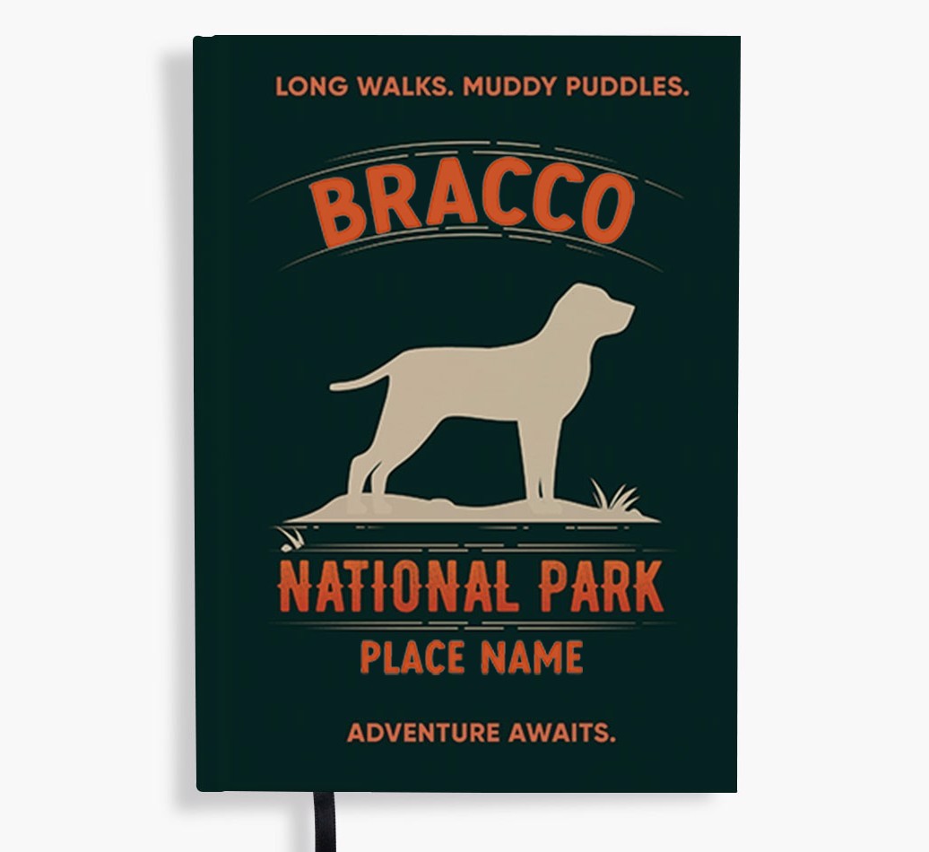 National Park: Personalised {breedFullName} Notebook