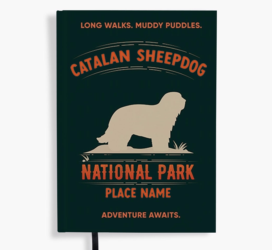 National Park: Personalised {breedFullName} Notebook