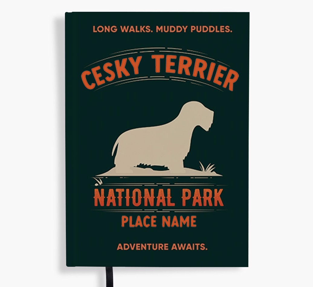 National Park: Personalised {breedFullName} Notebook