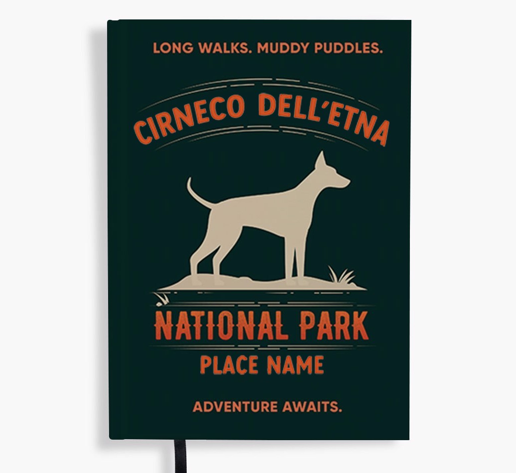 National Park: Personalised {breedFullName} Notebook
