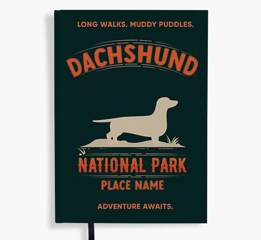 National Park: Personalised {breedFullName} Notebook