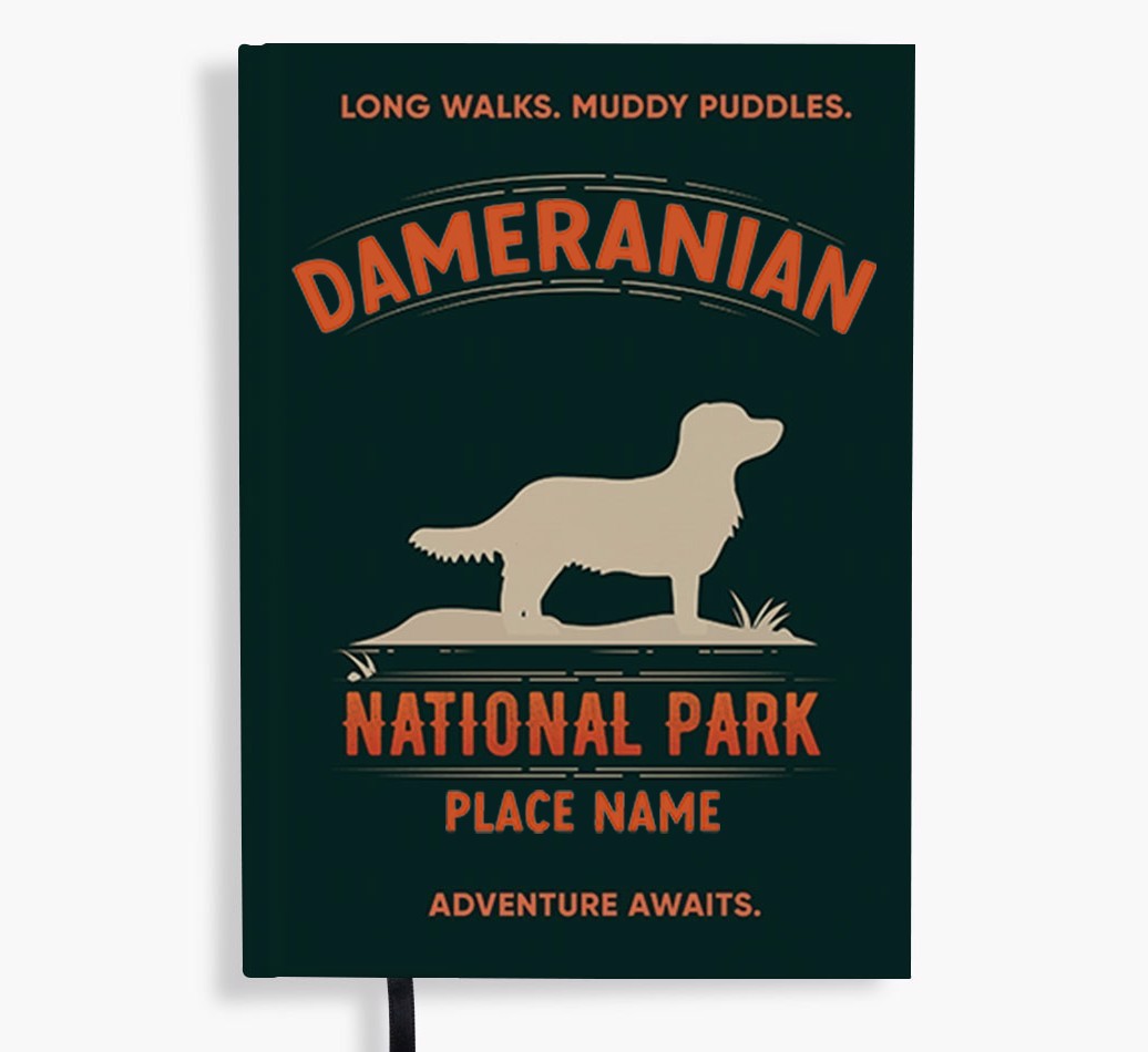 National Park: Personalised {breedFullName} Notebook