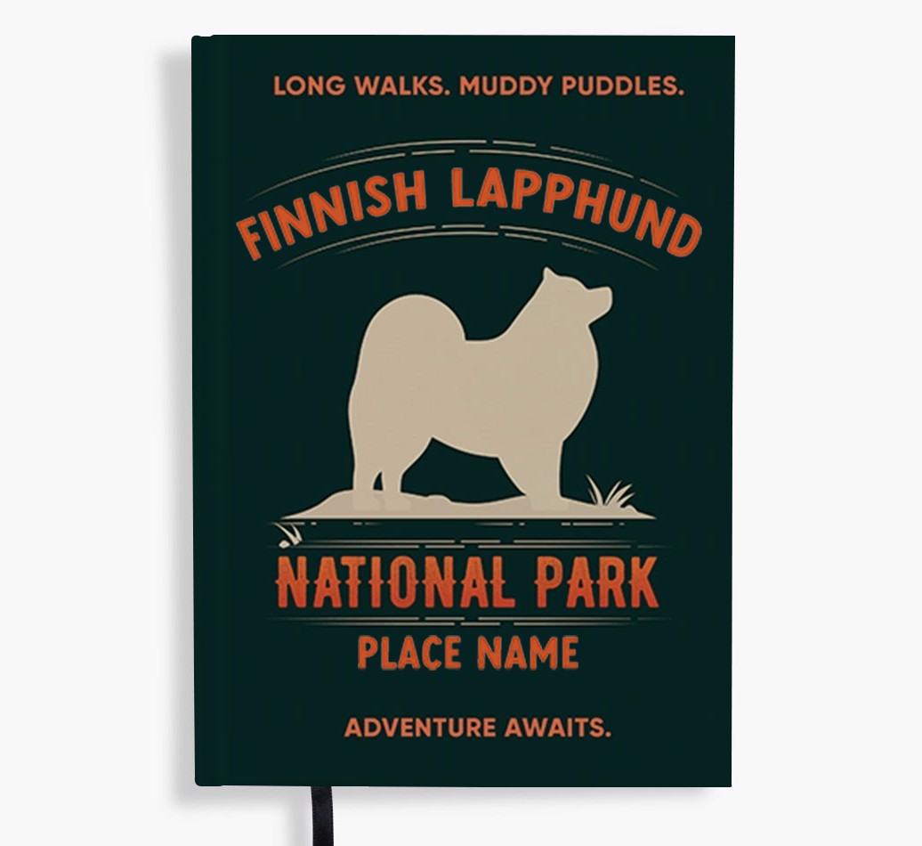National Park: Personalised {breedFullName} Notebook