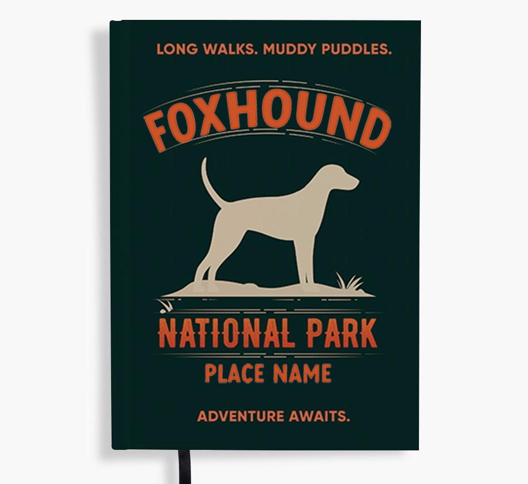 National Park: Personalised {breedFullName} Notebook
