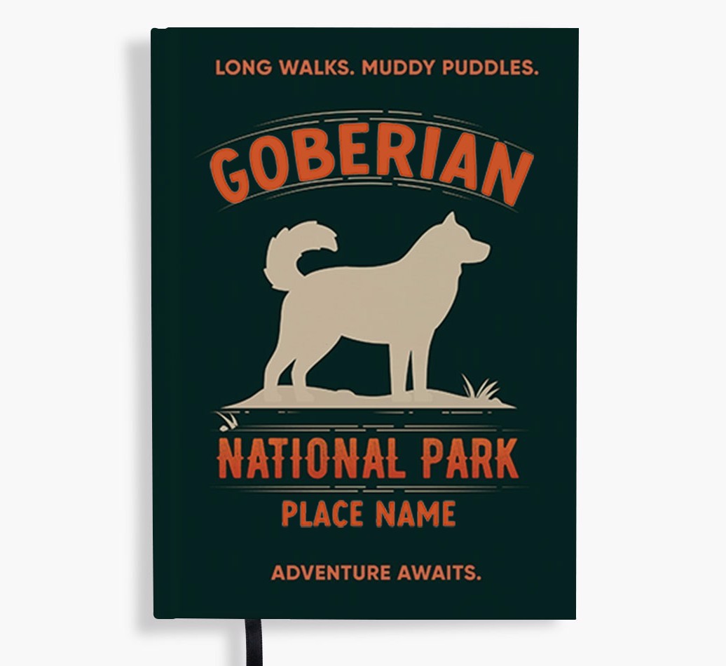 National Park: Personalised {breedFullName} Notebook