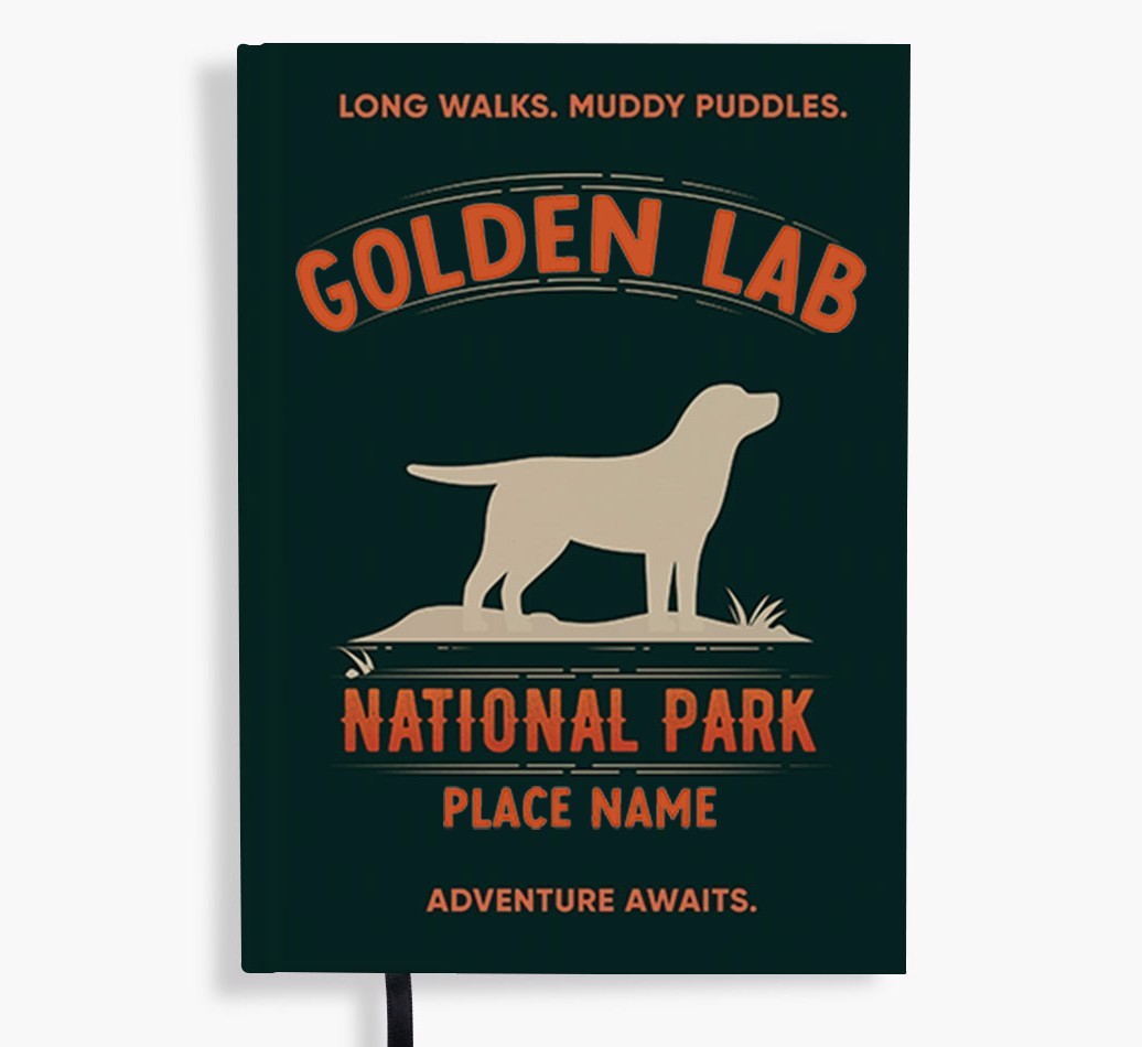National Park: Personalised {breedFullName} Notebook