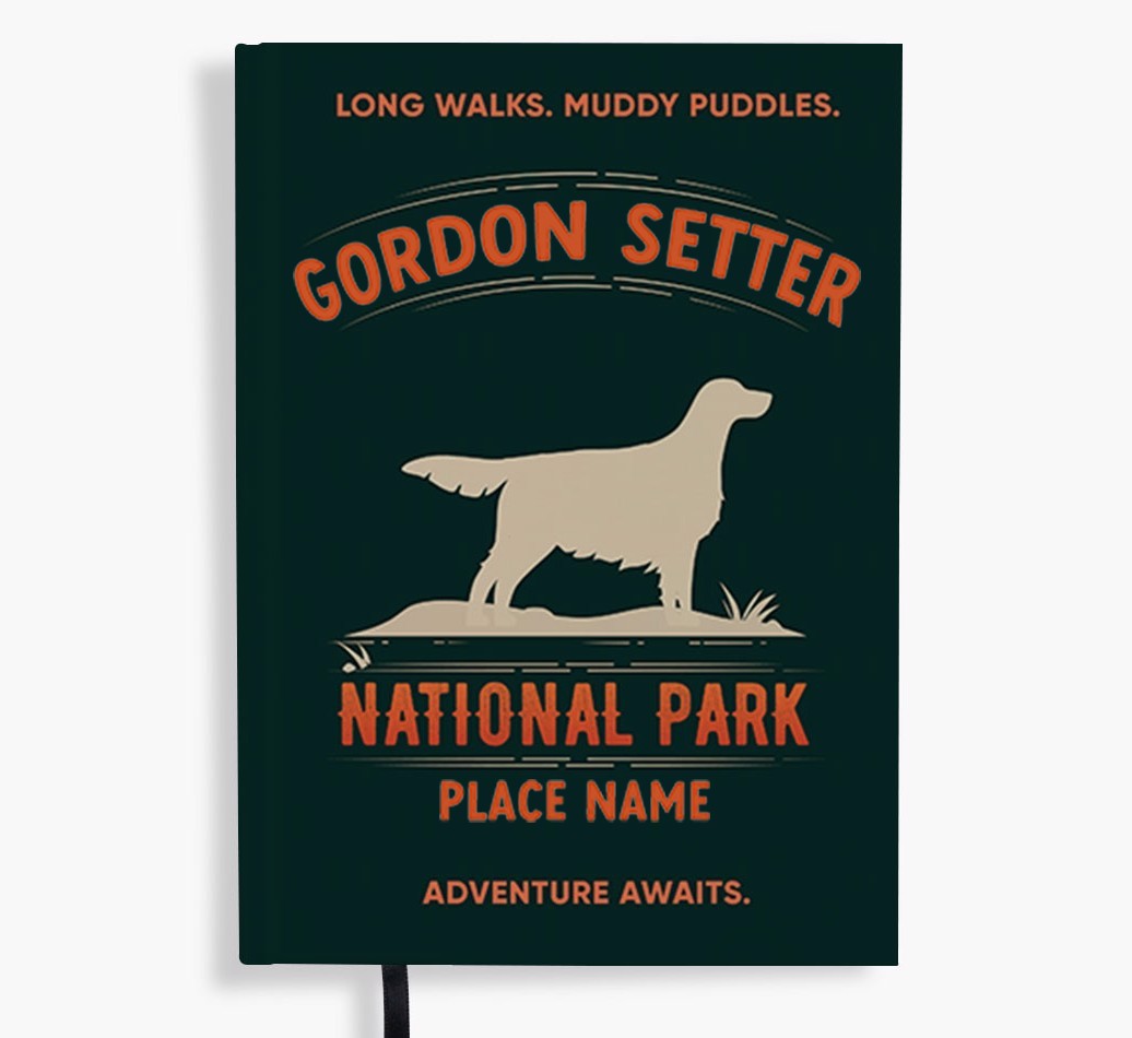 National Park: Personalised {breedFullName} Notebook