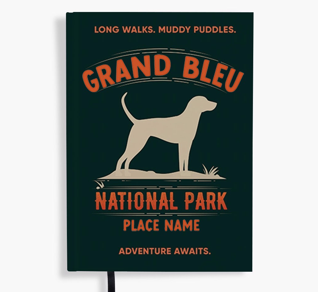 National Park: Personalised {breedFullName} Notebook