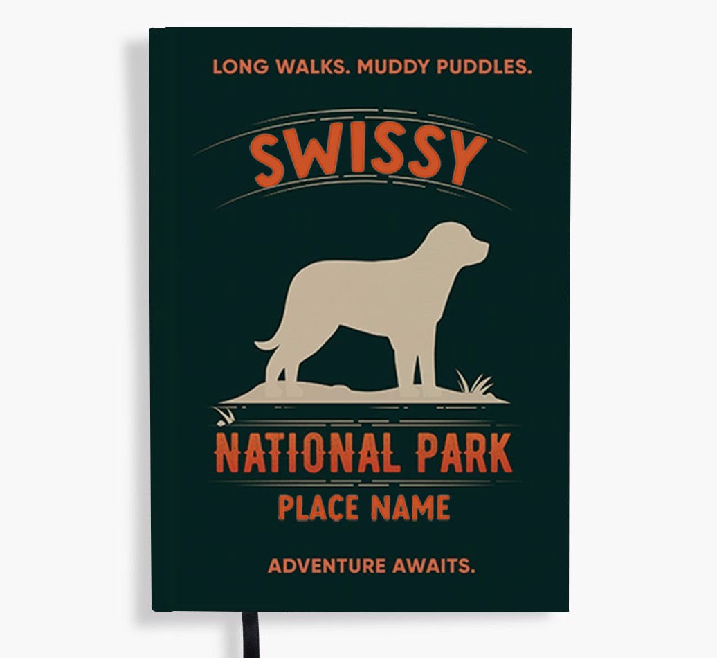 National Park: Personalised {breedFullName} Notebook