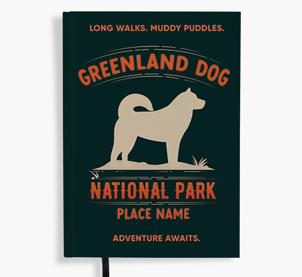 National Park: Personalised {breedFullName} Notebook