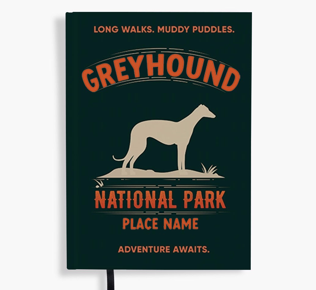 National Park: Personalised {breedFullName} Notebook