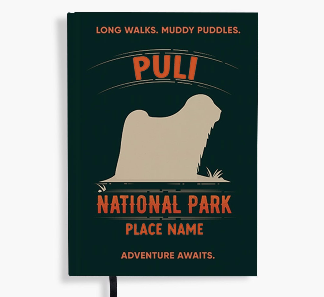 National Park: Personalised {breedFullName} Notebook