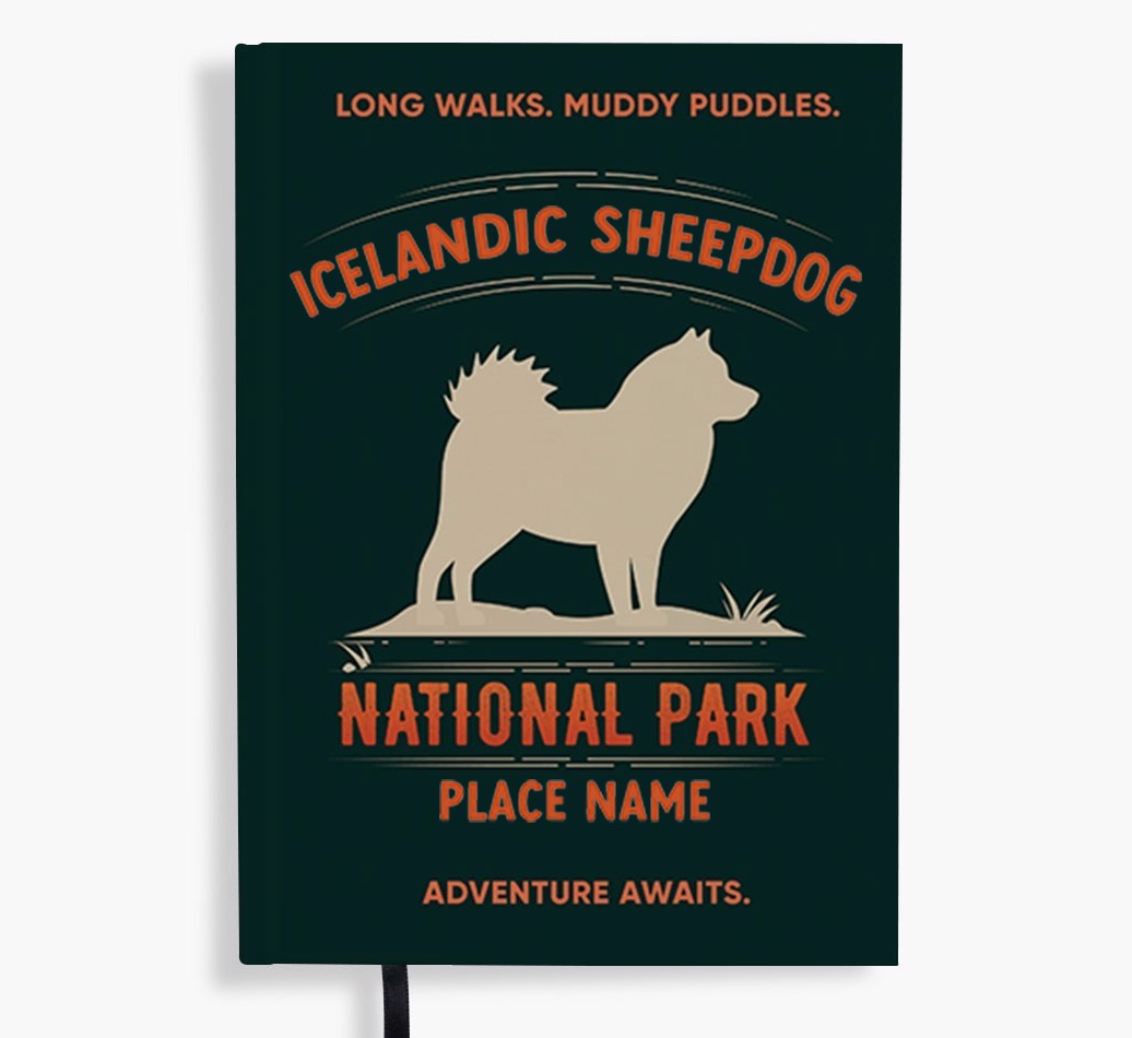 National Park: Personalised {breedFullName} Notebook
