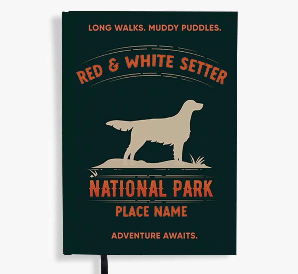National Park: Personalised {breedFullName} Notebook