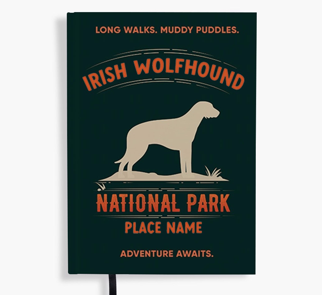 National Park: Personalised {breedFullName} Notebook