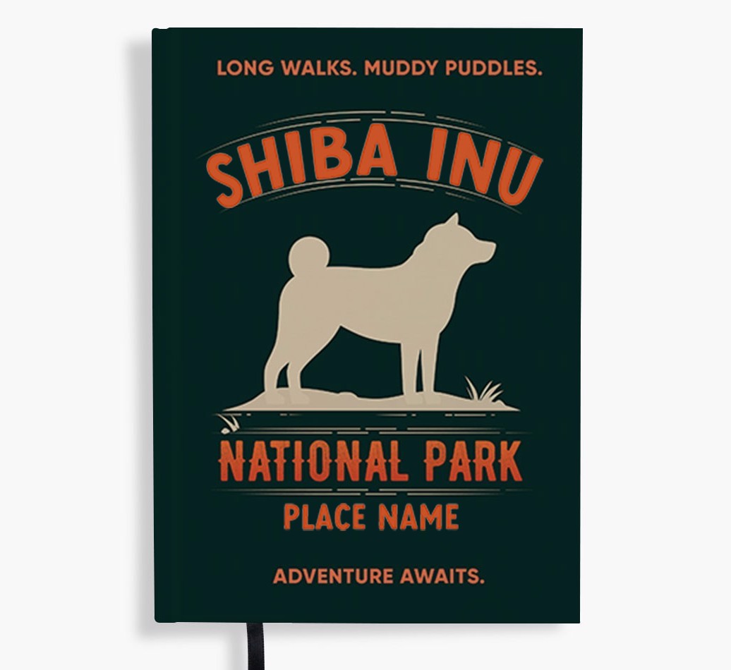 National Park: Personalised {breedFullName} Notebook