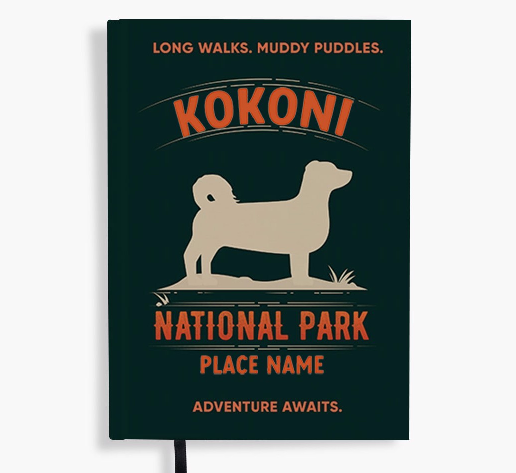 National Park: Personalised {breedFullName} Notebook