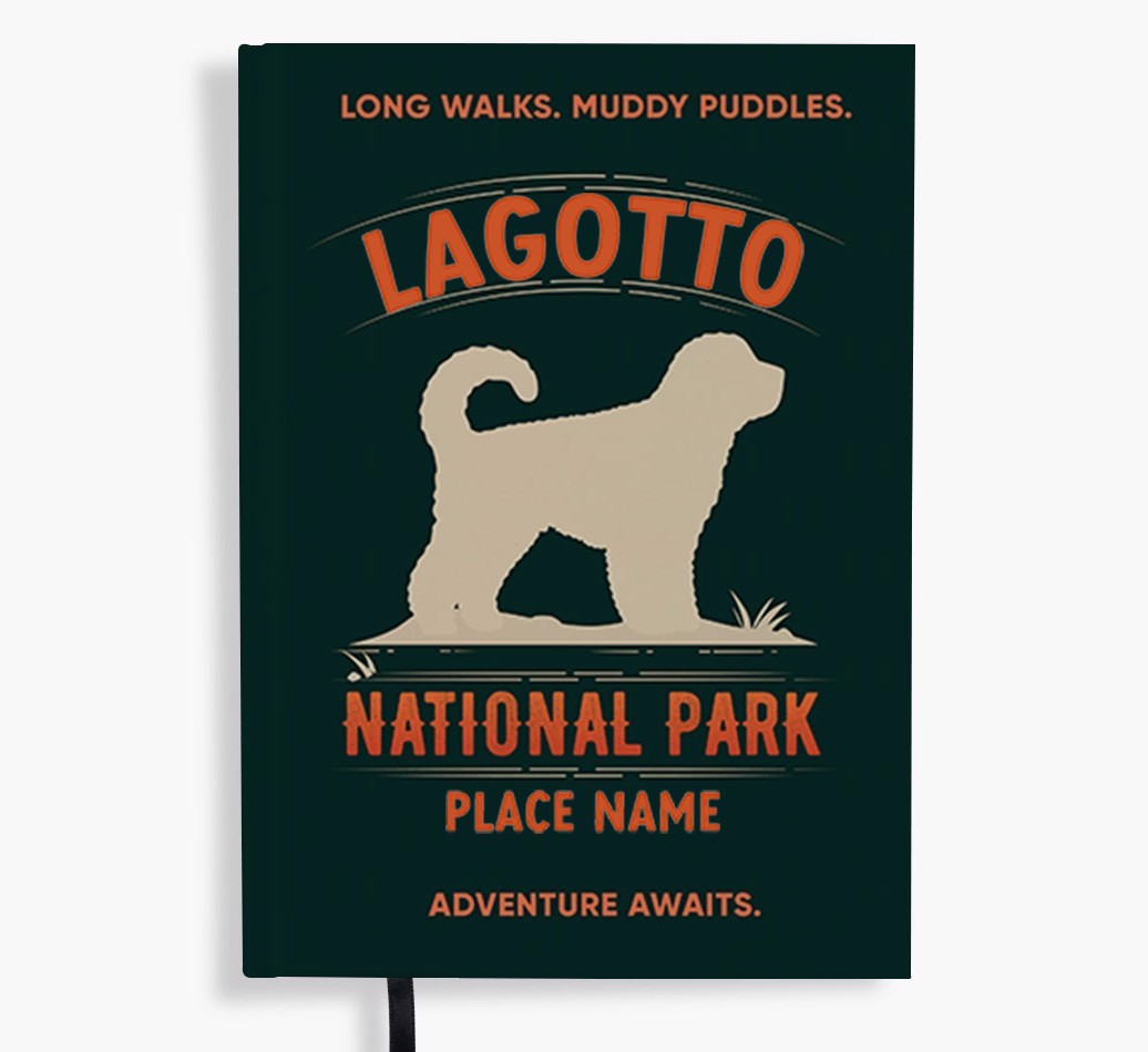 National Park: Personalised {breedFullName} Notebook