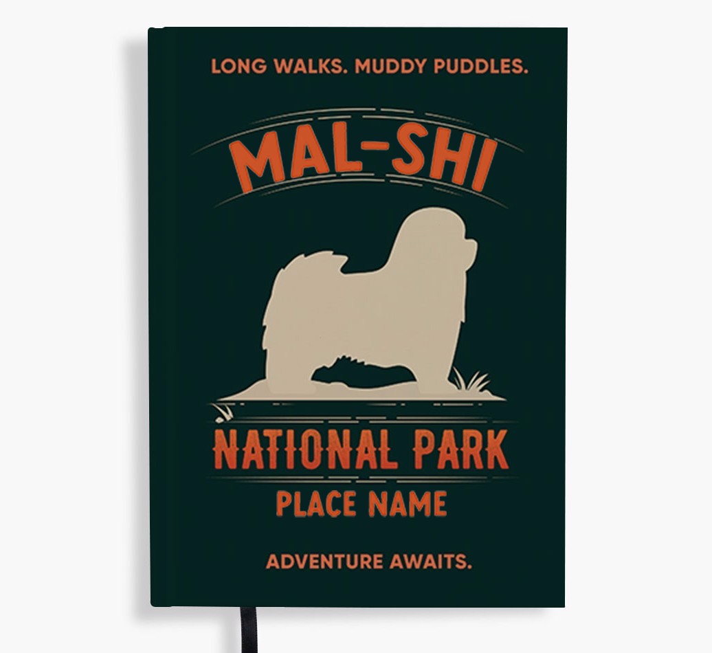 National Park: Personalised {breedFullName} Notebook