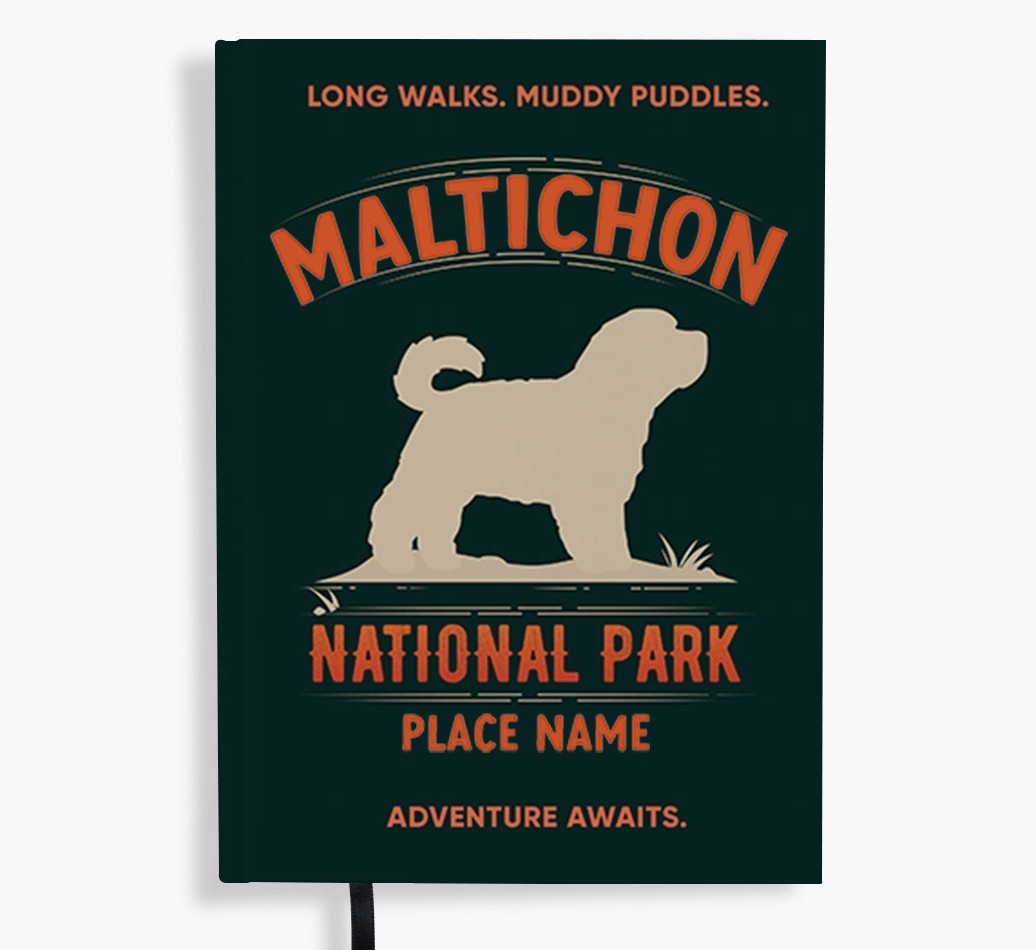 National Park: Personalised {breedFullName} Notebook