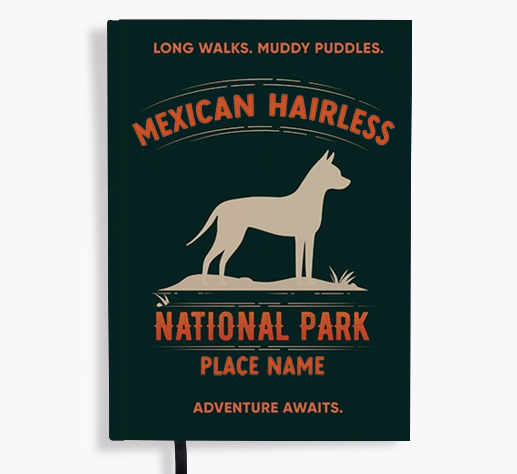 National Park: Personalised {breedFullName} Notebook