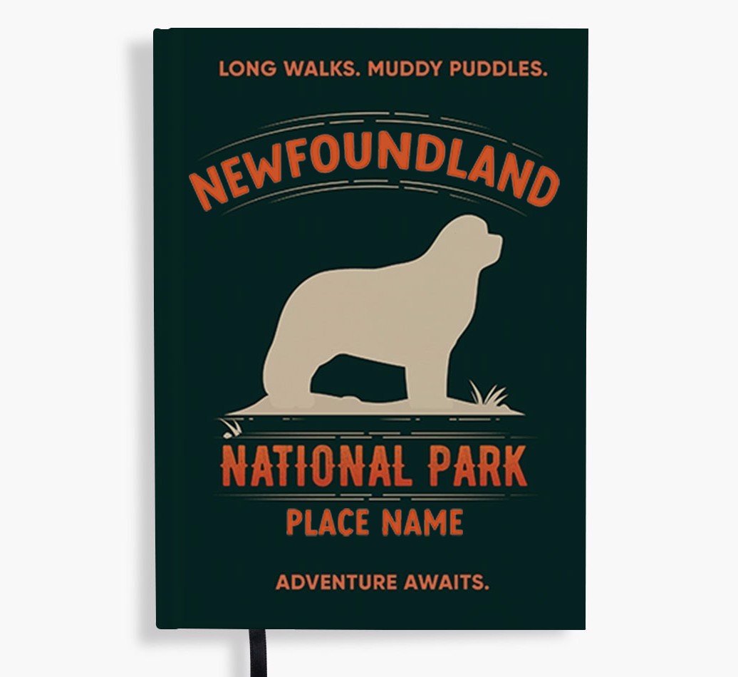 National Park: Personalised {breedFullName} Notebook