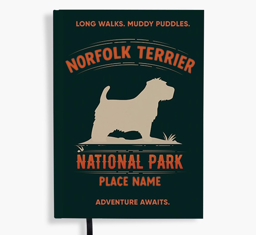 National Park: Personalised {breedFullName} Notebook
