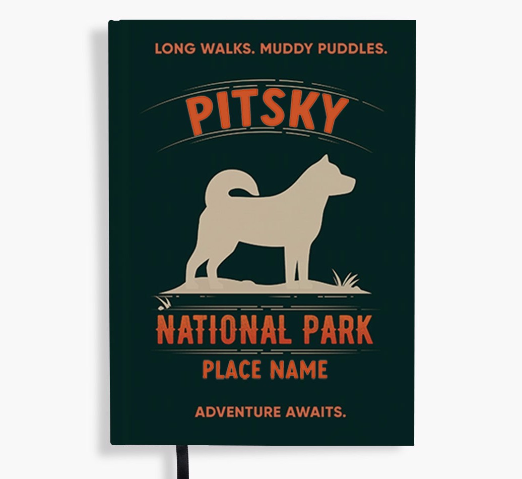 National Park: Personalised {breedFullName} Notebook