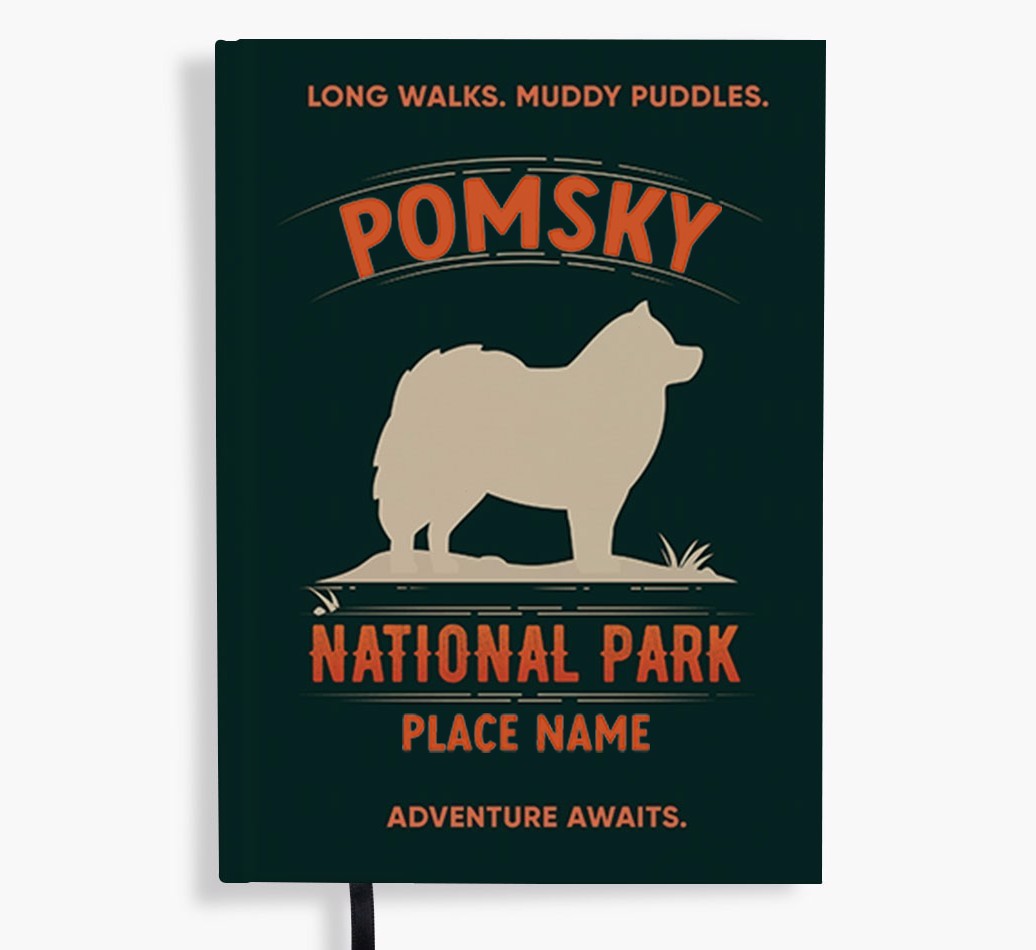 National Park: Personalised {breedFullName} Notebook