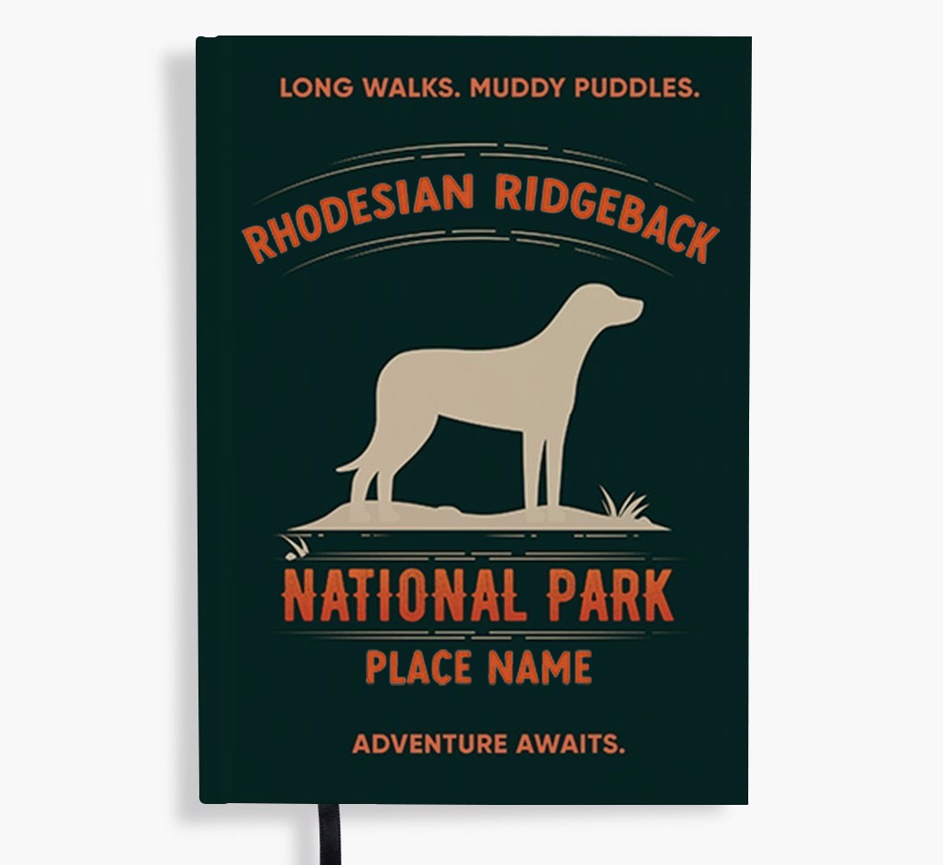 National Park: Personalised {breedFullName} Notebook