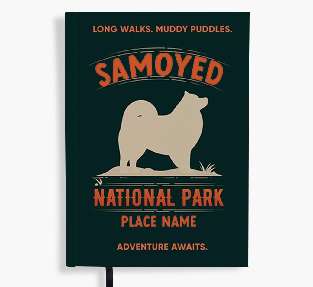 National Park: Personalised {breedFullName} Notebook