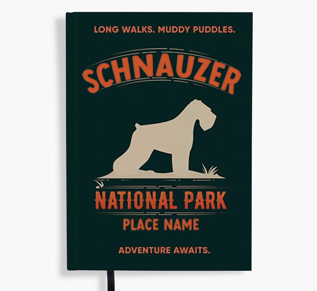 National Park: Personalised {breedFullName} Notebook