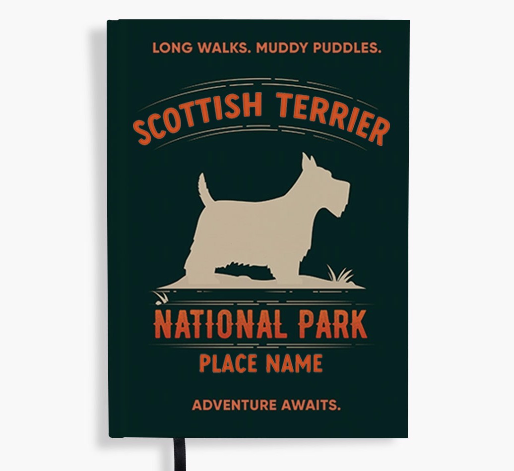 National Park: Personalised {breedFullName} Notebook