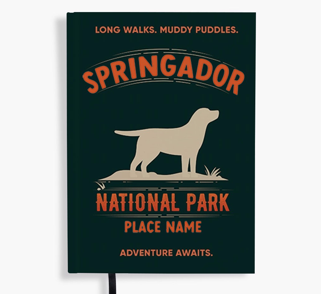 National Park: Personalised {breedFullName} Notebook