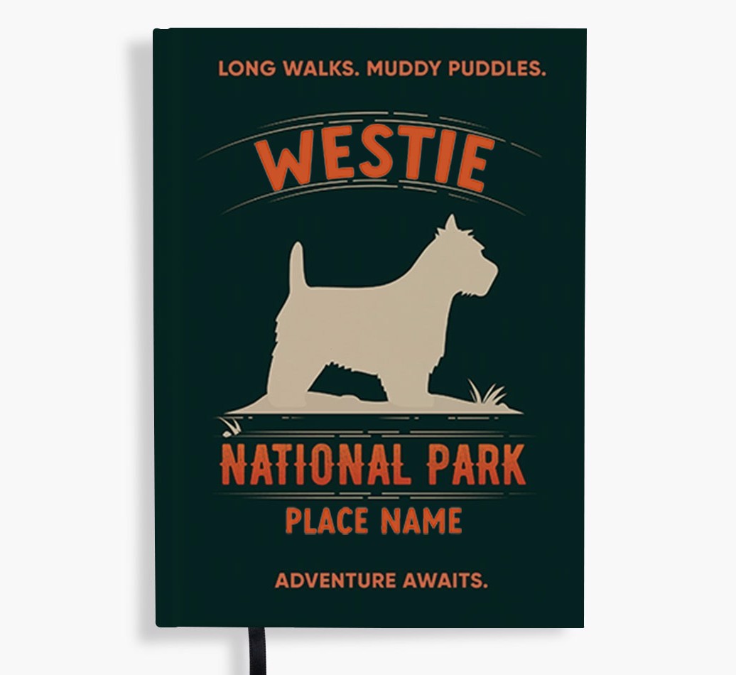 National Park: Personalised {breedFullName} Notebook