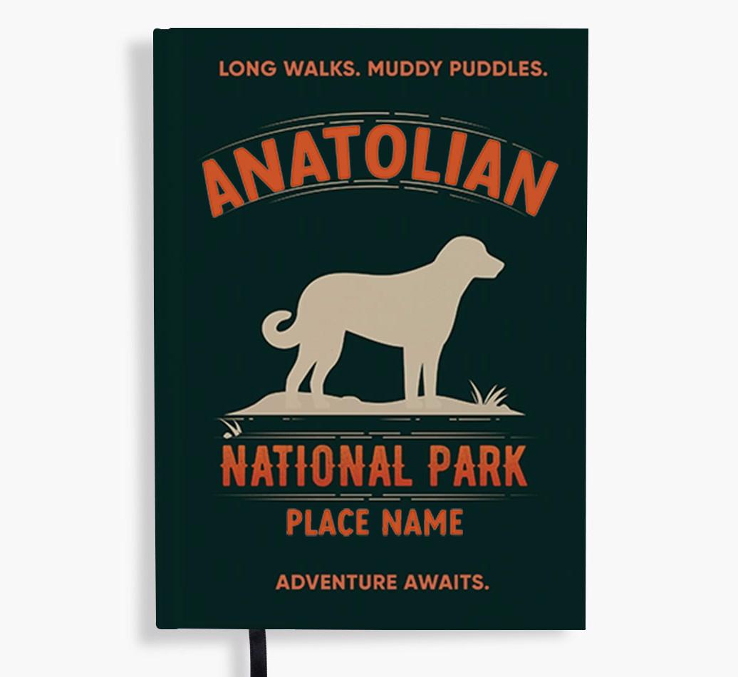 National Park: Personalized {breedFullName} Notebook