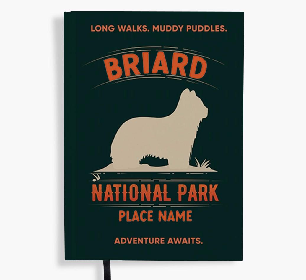 National Park: Personalized {breedFullName} Notebook