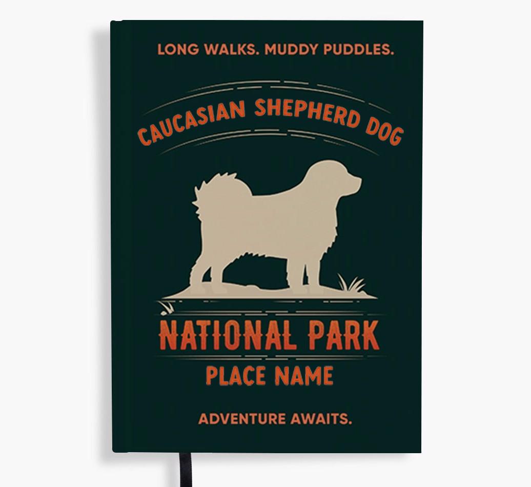 National Park: Personalized {breedFullName} Notebook