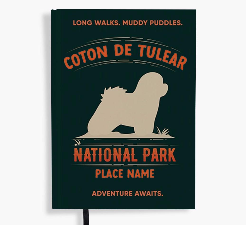 National Park: Personalized {breedFullName} Notebook