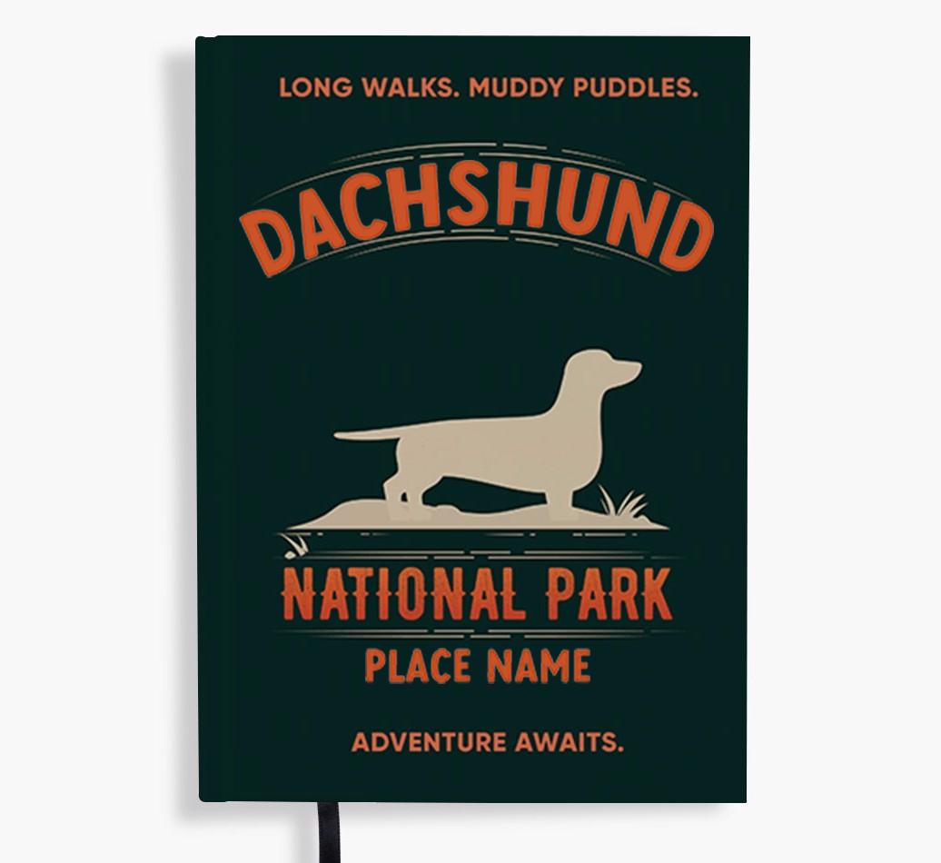 National Park: Personalized {breedFullName} Notebook